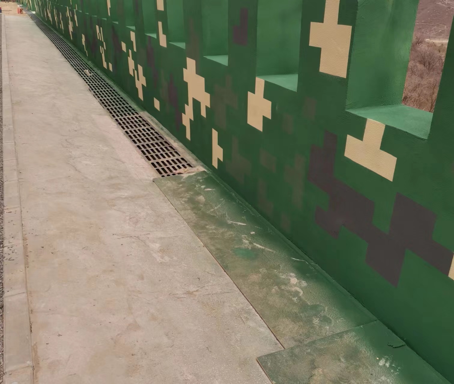 忠县围墙迷彩喷涂,数迷彩漆